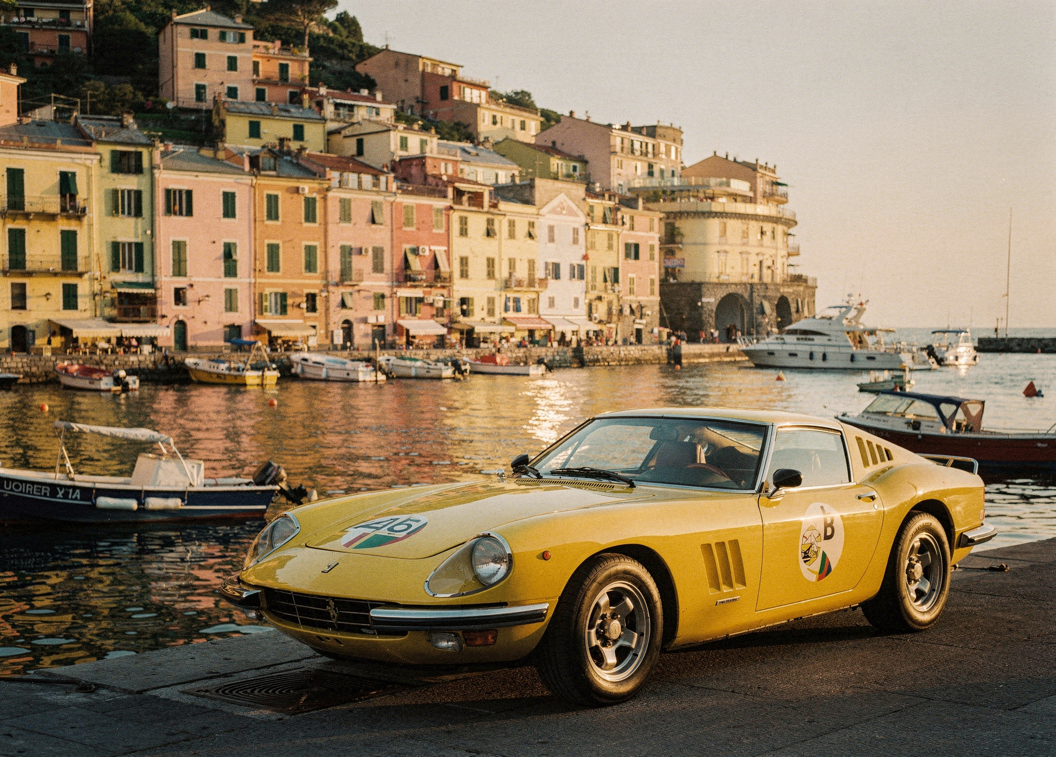 Portofino Gold poster