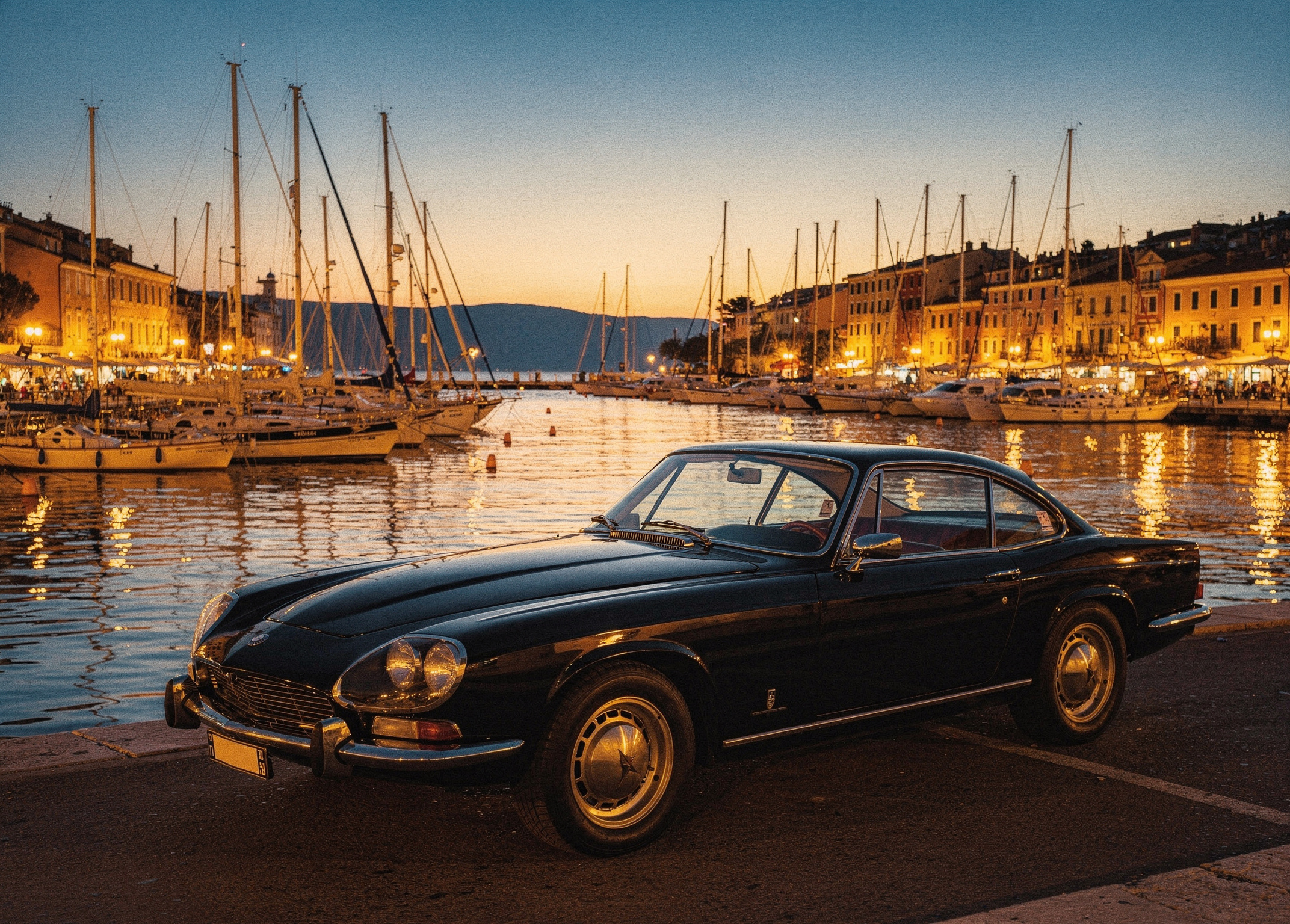 Tropez Dusk poster