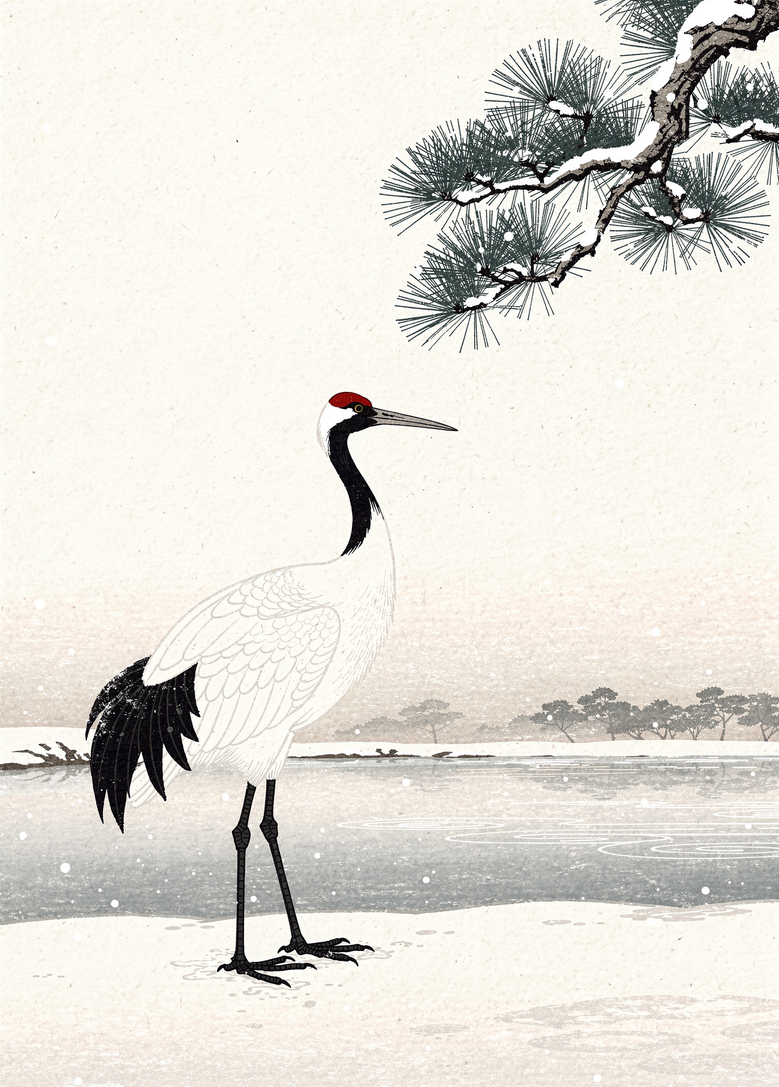 Snow Crane poster