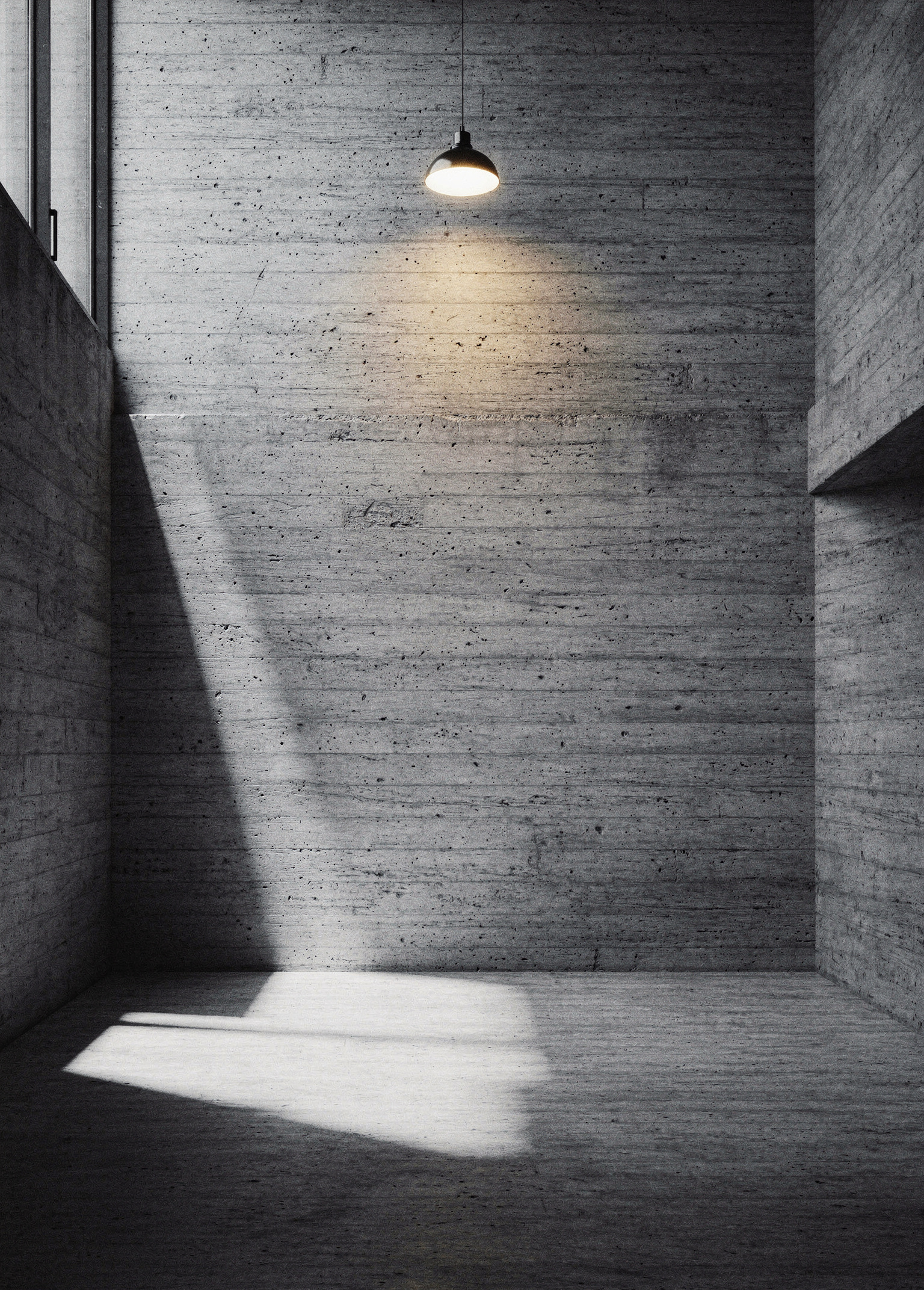 Lamp Court Noir poster
