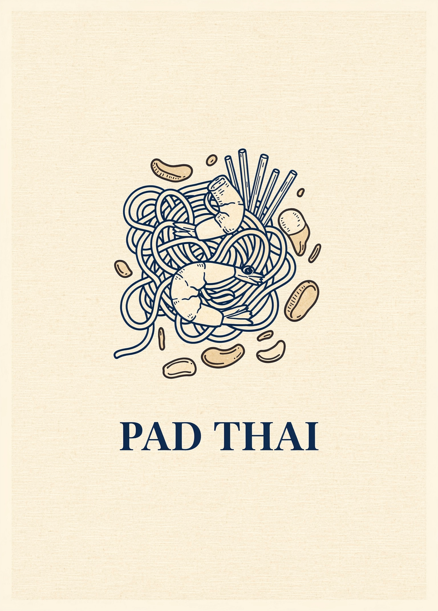 Pad Thai Line poster