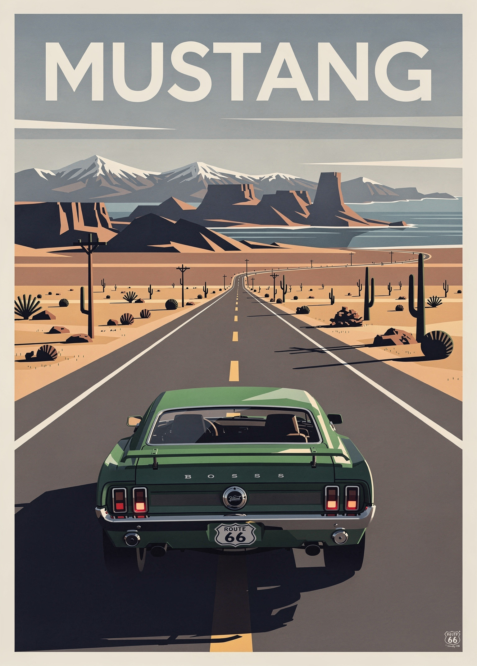 Mustang Road poster