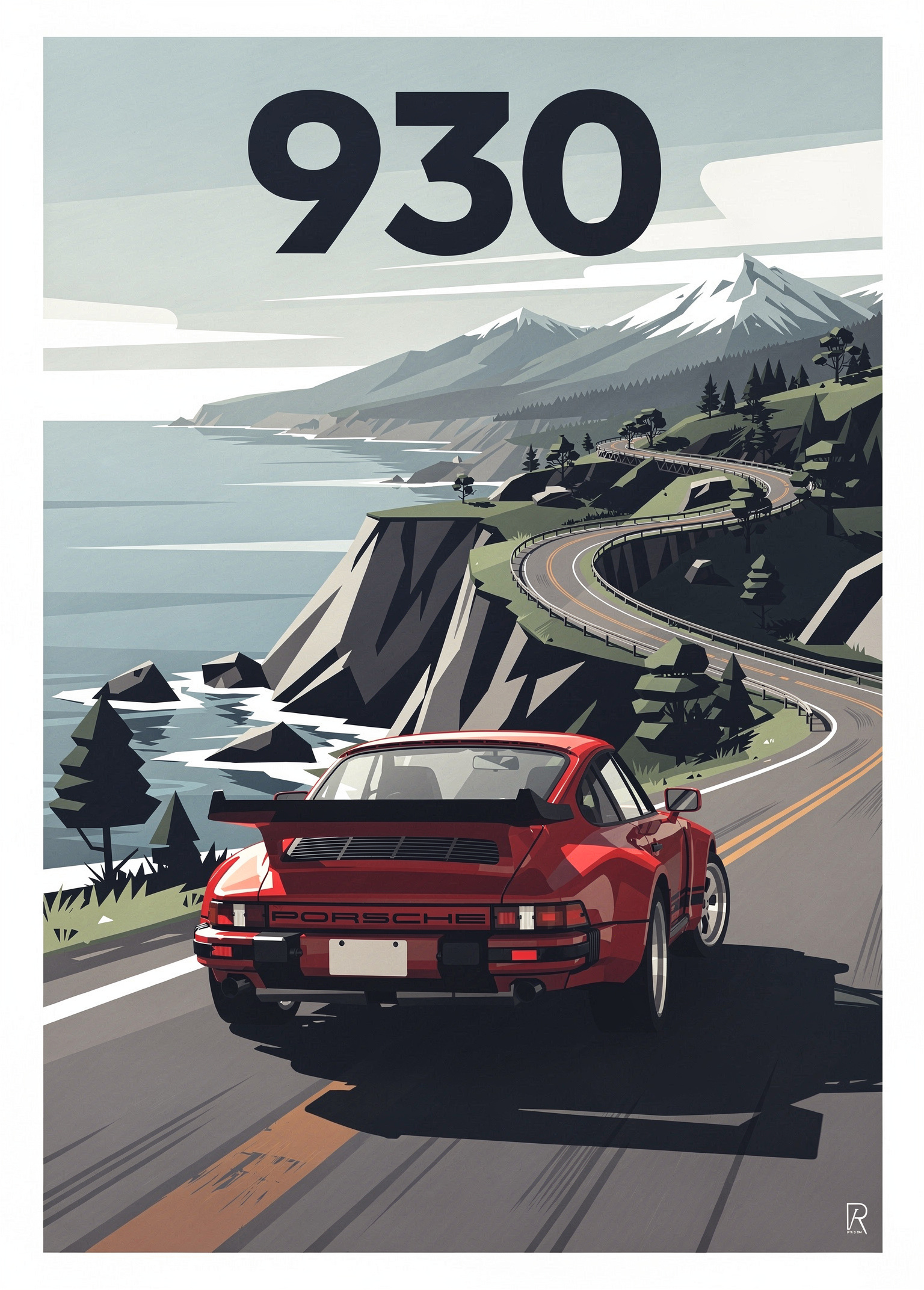 930 Road poster