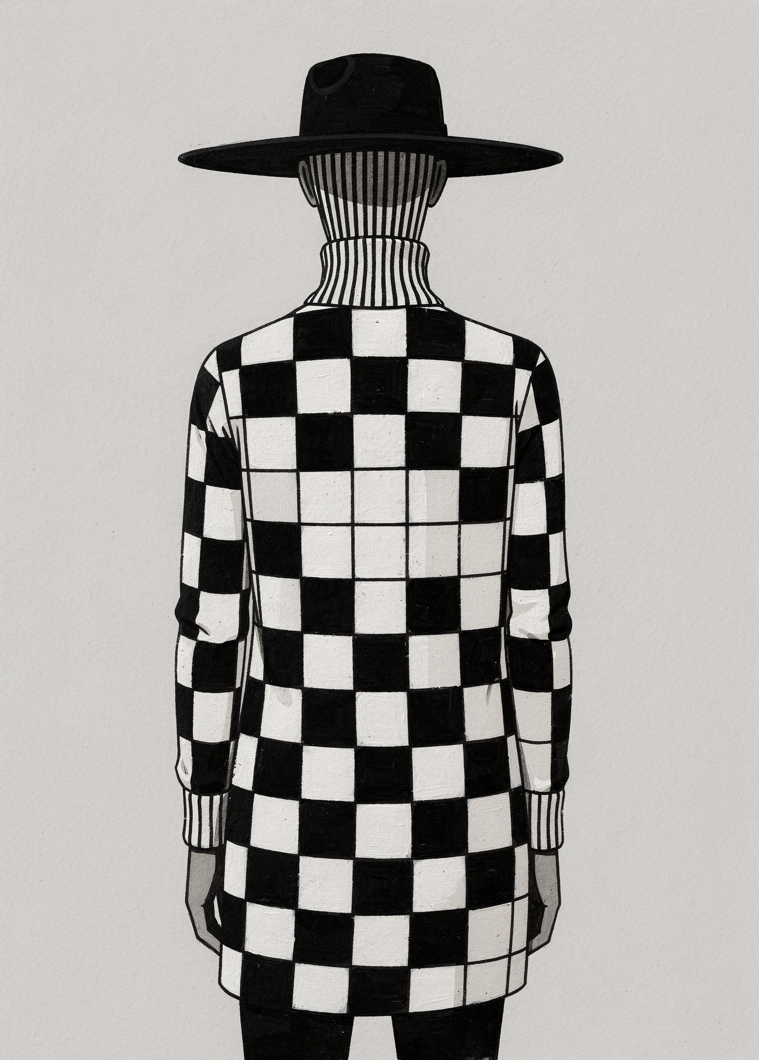 Mono Check Back poster