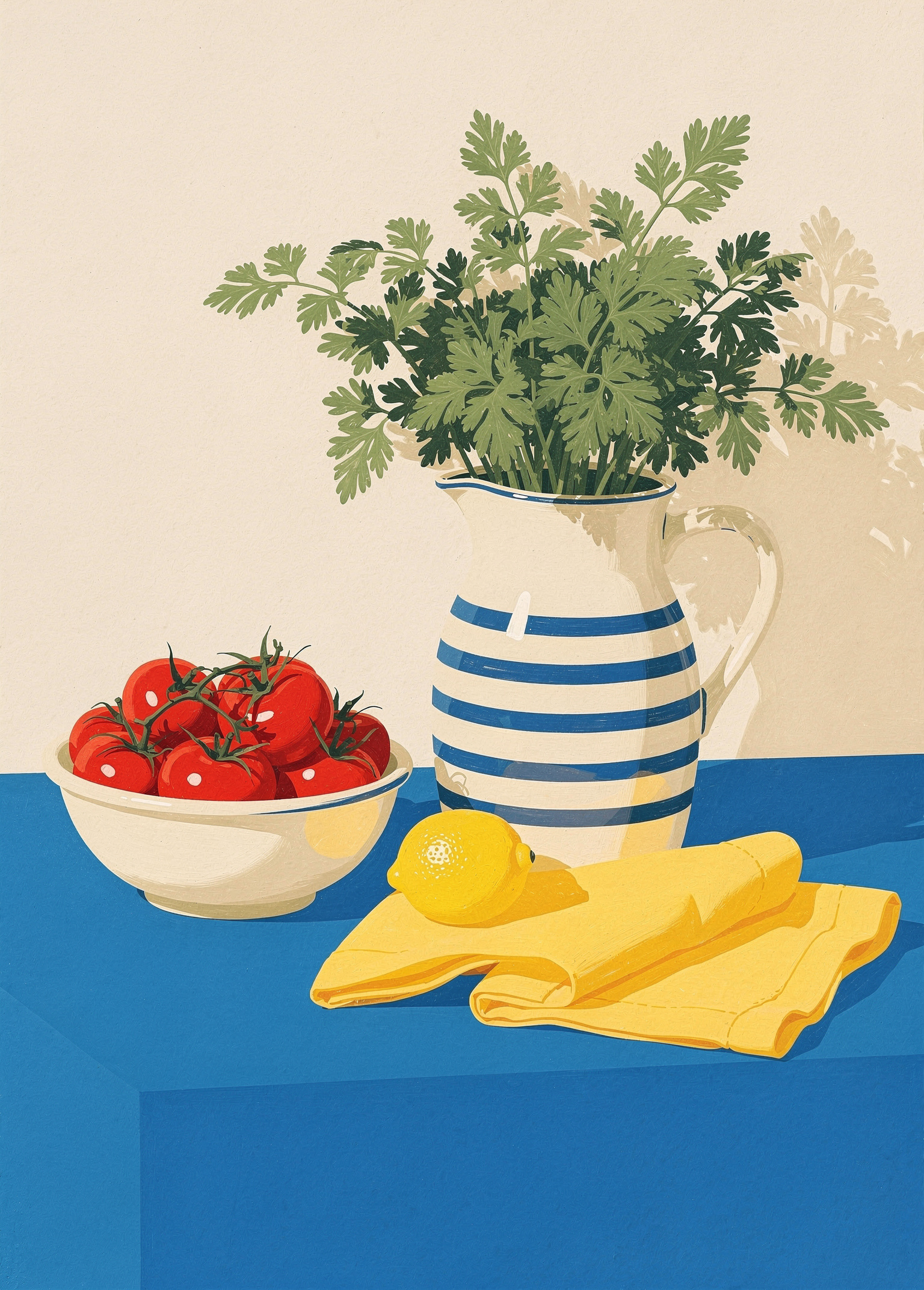 Tomato Blue poster